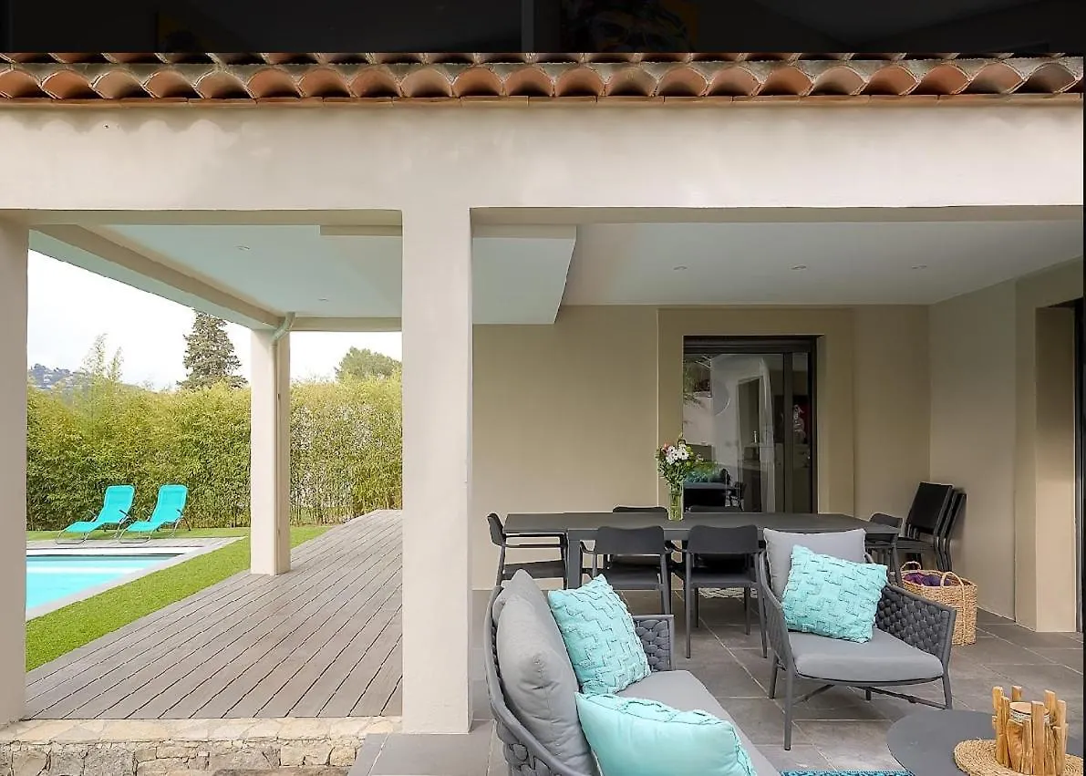 Beautiful Villa Mougins Quiet Heated Pool